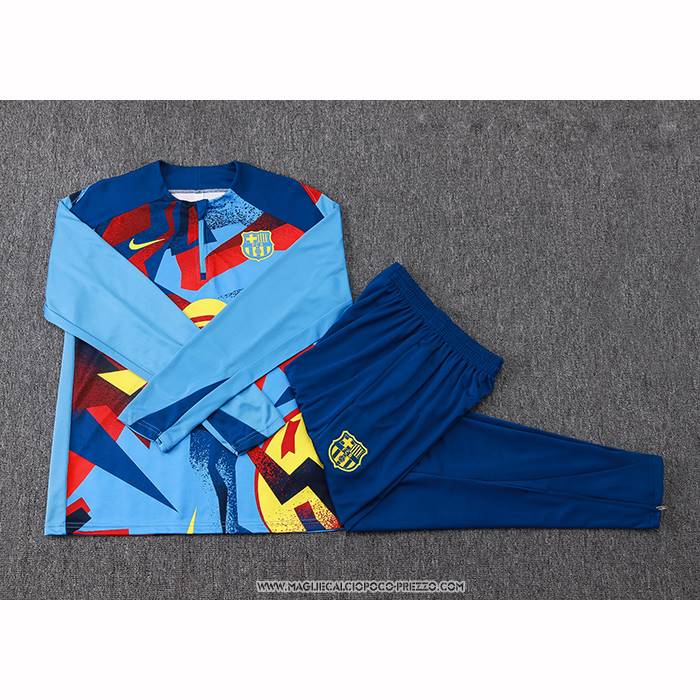 Tuta da Track Felpa Barcellona 25/26 Multicolor